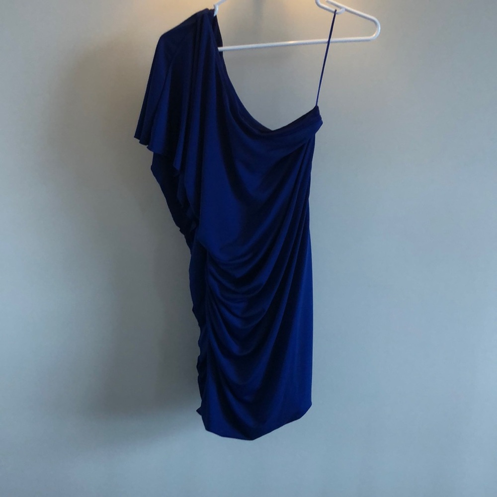 Royal blue dress